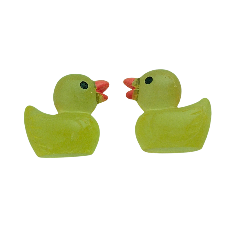 Resin Duck Pair