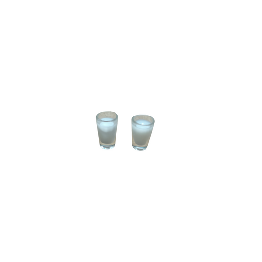 Milk Glass (2 Pcs)